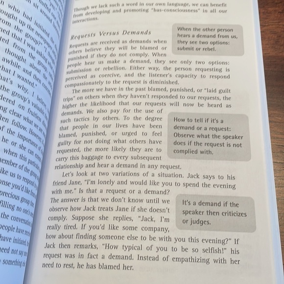 Nonviolent Communication A Language of Life book - Picture 5 of 8